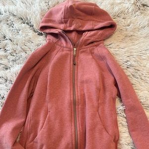 Lululemon scuba hoodie rose size 10